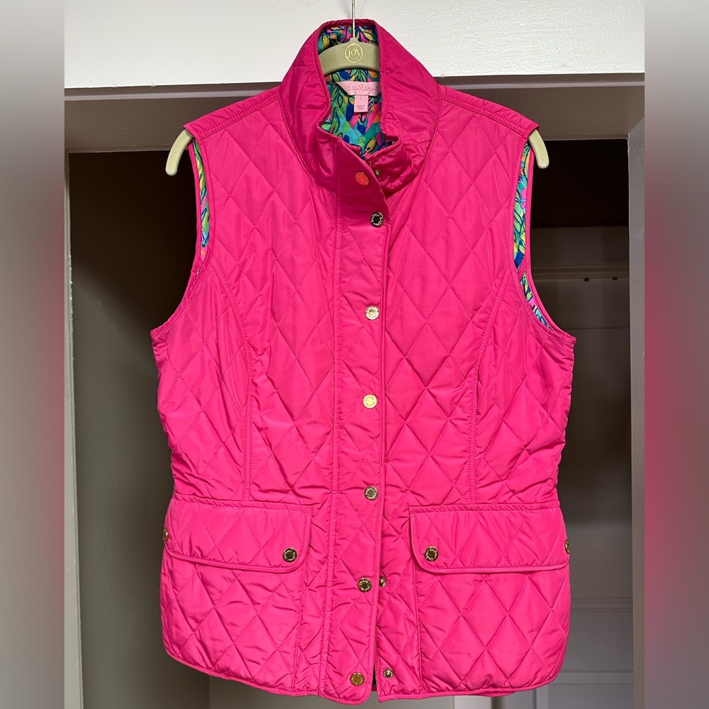 Pink Lilly Pulitzer Vest